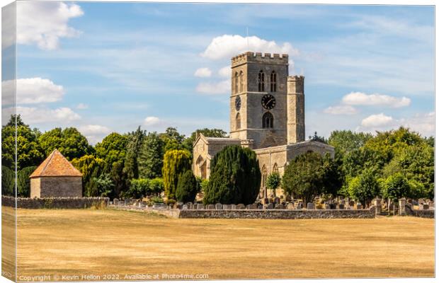 St Mary's Church Canvas Print by Kevin Hellon