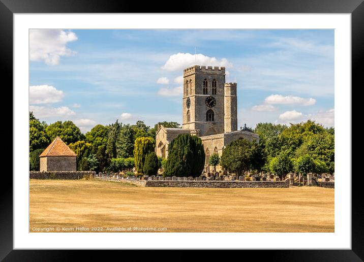St Mary's Church Framed Mounted Print by Kevin Hellon