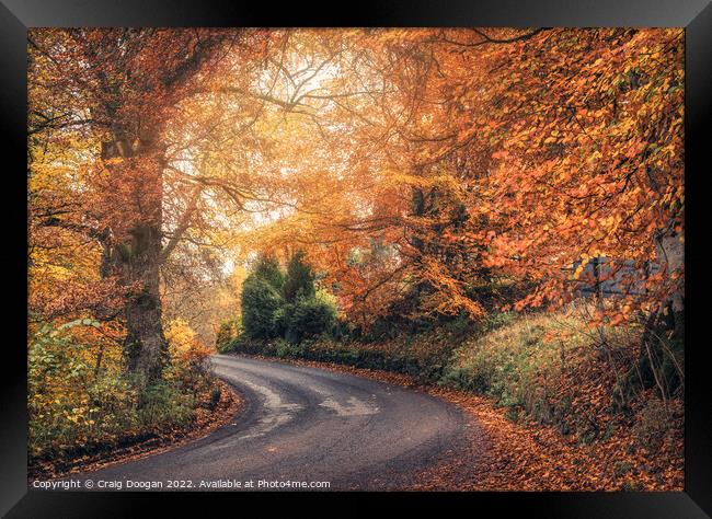 Autumnal Perthshire Framed Print by Craig Doogan