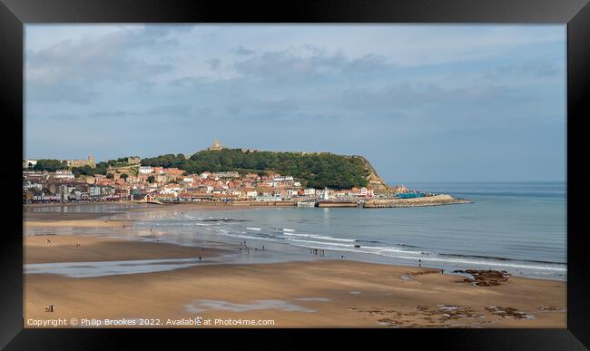 Scarborough Beach Framed Print by Philip Brookes