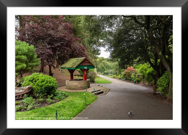 Peasholm Park, Scarborough Framed Mounted Print by Philip Brookes