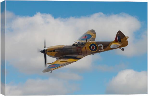 Spitfire MK356 Canvas Print by Roger Green