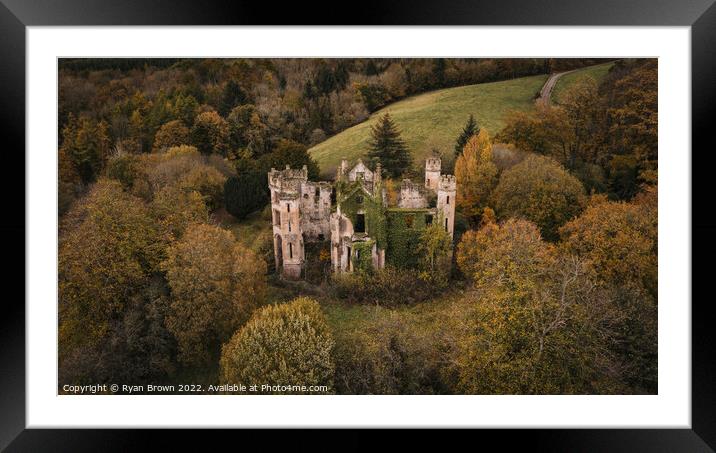 Cambusnethan Priory Framed Mounted Print by Ryan Brown