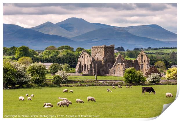 Irish Country side Print by Pierre Leclerc Photography