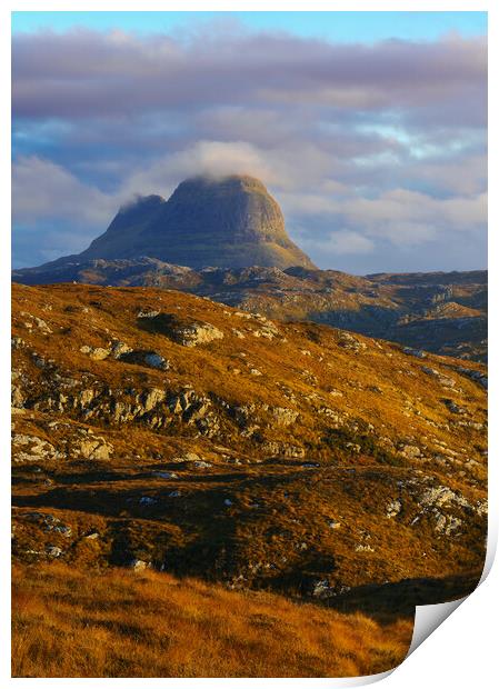 Suilven  Print by Anthony McGeever