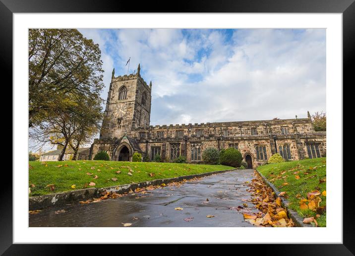 Holy Trinity Church in Skipton Framed Mounted Print by Jason Wells