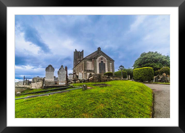 Donegal, St Annes Church and Graveyard Ballyshanno Framed Mounted Print by Margaret Ryan