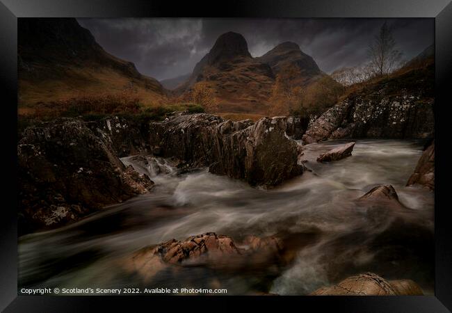 Glencoe, Highlands Scotland Framed Print by Scotland's Scenery
