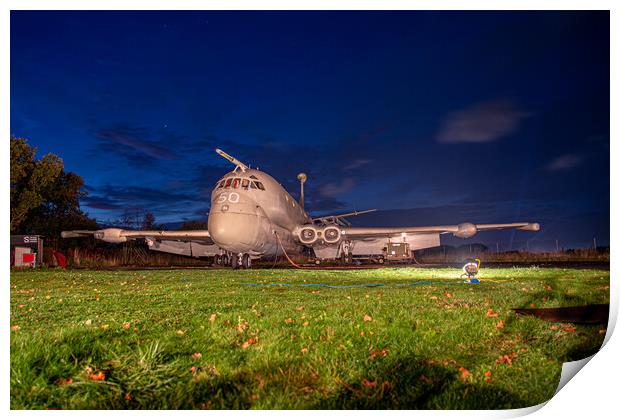 BAe Nimrod MR2 XV250 Print by J Biggadike