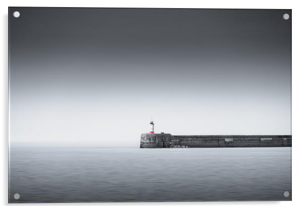 Newhaven Lighthouse Acrylic by Mark Jones