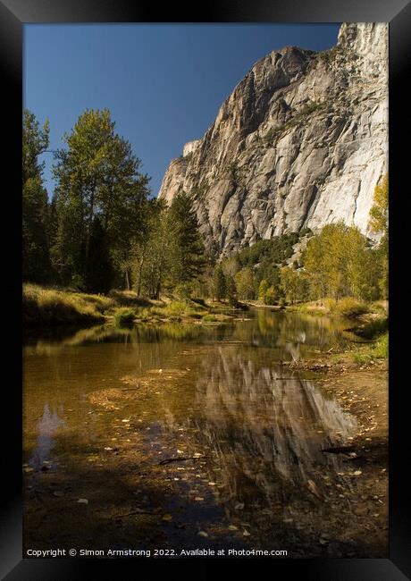 Yosemite Valley, California Framed Print by Simon Armstrong