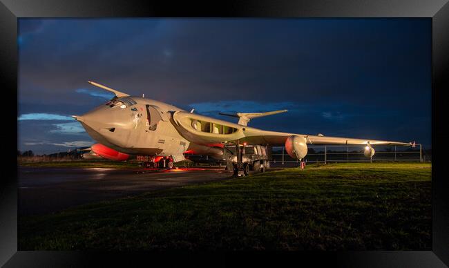 Handley Page Victor K2 Framed Print by J Biggadike