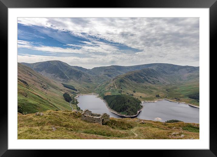 Haweswater reservoir  Framed Mounted Print by James Marsden