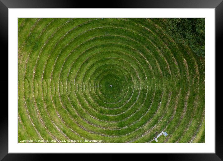 Gwennap Pit Framed Mounted Print by Paul Richards
