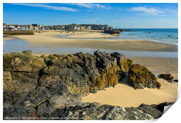 St Ives, Cornwall Print by Paul Richards