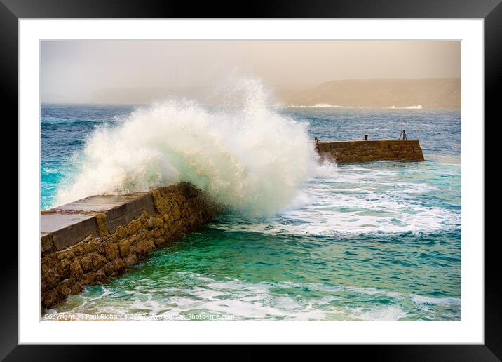 Sennen Cove Framed Mounted Print by Paul Richards