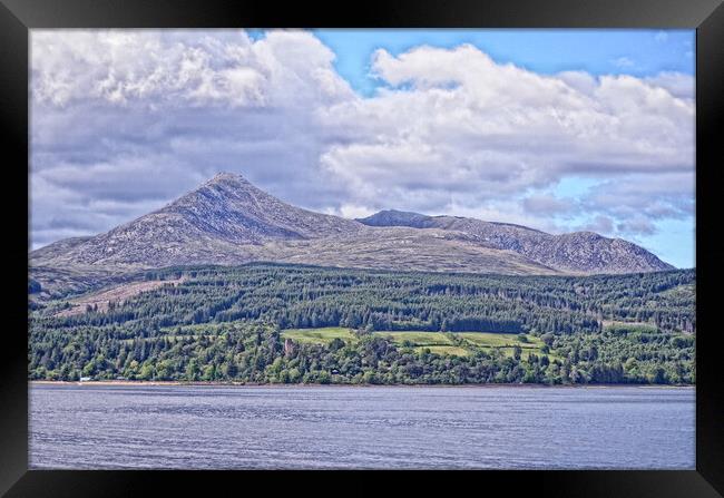 Goatfell, Isle of Arran, Bonnie Scotland Framed Print by Allan Durward Photography