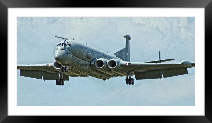 BAe Nimrod MRA4 (abstract) Framed Mounted Print by Allan Durward Photography