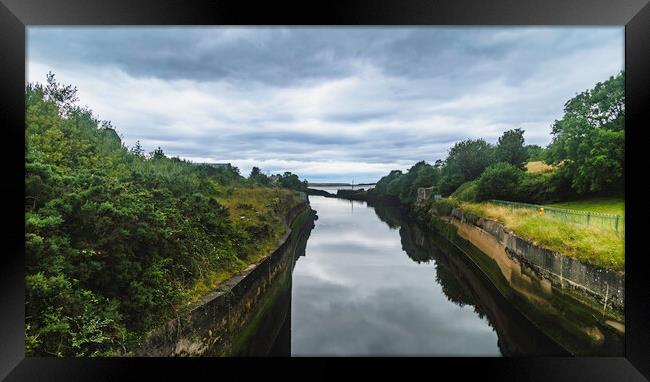 Donegal, River Erne Ballyshannon Framed Print by Margaret Ryan