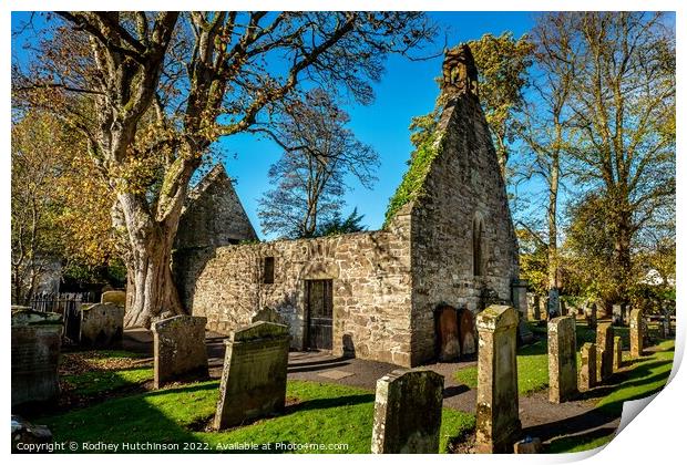 Haunting Beauty of Old Alloway Print by Rodney Hutchinson