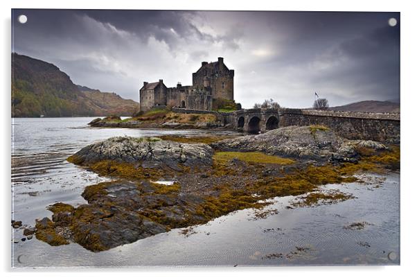 Eilean Donan Castle, Scotland Acrylic by Richard Nicholls