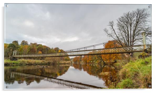 Bridge of the River Wharfe Acrylic by Jason Wells
