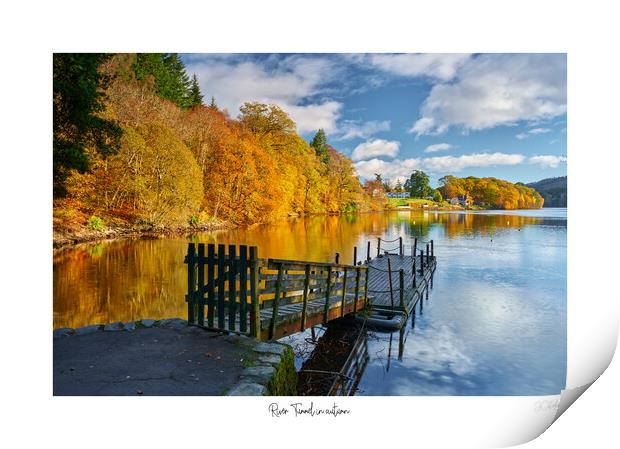 River Tummel in  autumn Print by JC studios LRPS ARPS
