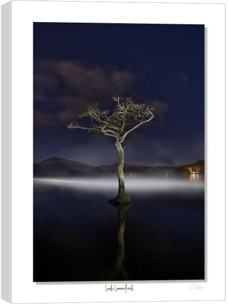 Loch Lomond mist Canvas Print by JC studios LRPS ARPS