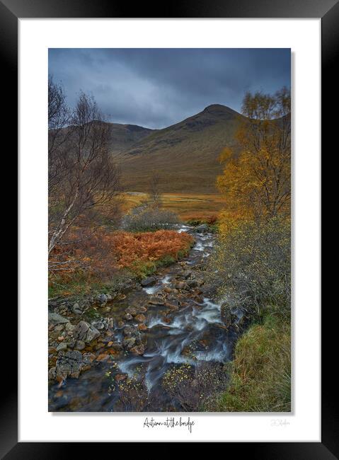 Autumn at the bridge Framed Print by JC studios LRPS ARPS