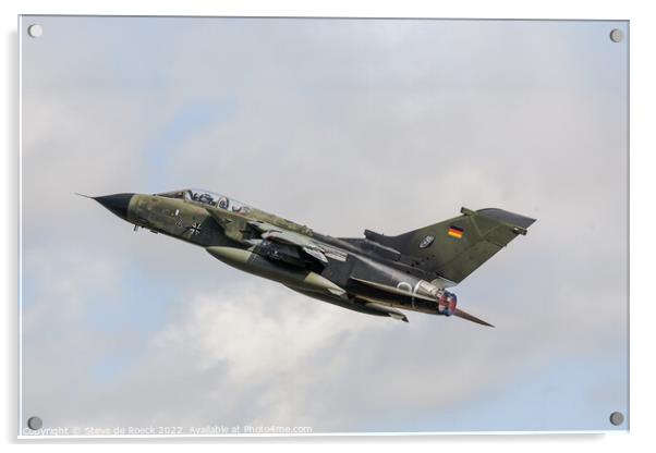 Panavia Tornado Luftwaffe Acrylic by Steve de Roeck