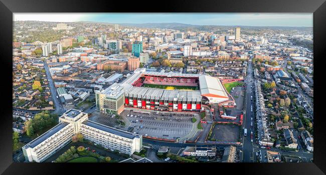 Bramall Lane Framed Print by Apollo Aerial Photography