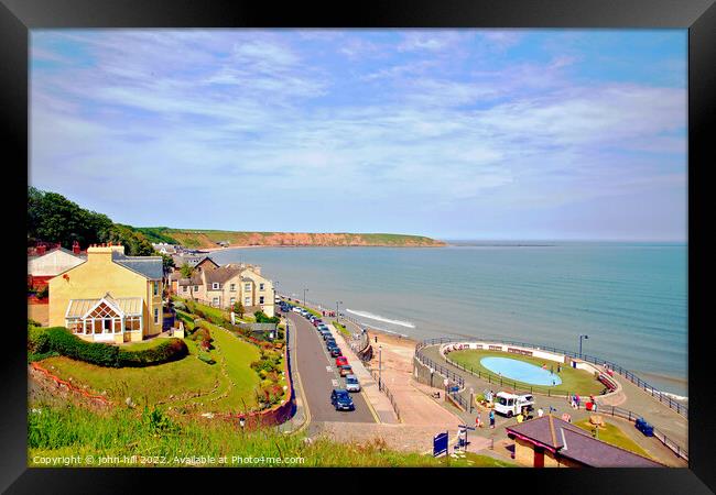 Filey, North Yorkshire. Framed Print by john hill