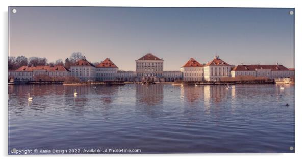 Nymphenburg Palace, Munich, Bavaria Acrylic by Kasia Design