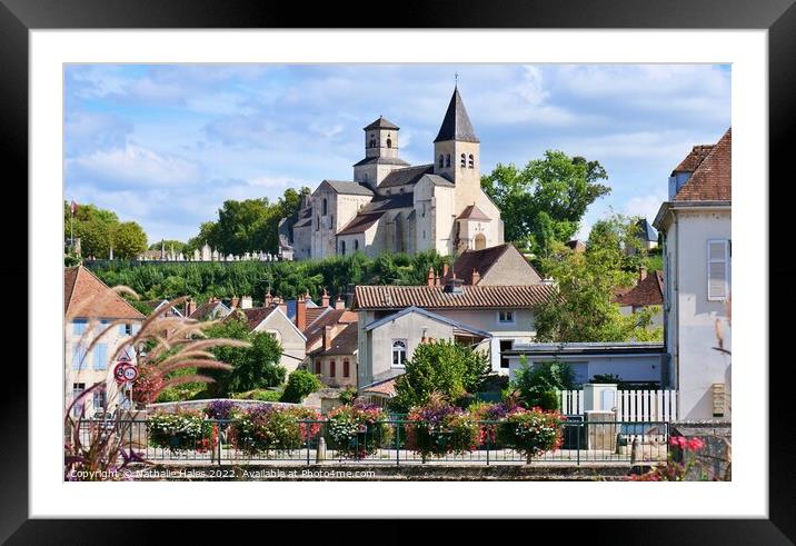 Chatillon sur Seine, Burgundy France Framed Mounted Print by Nathalie Hales