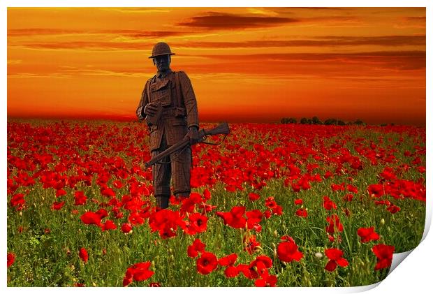 We Will Remember Them Print by Martyn Arnold