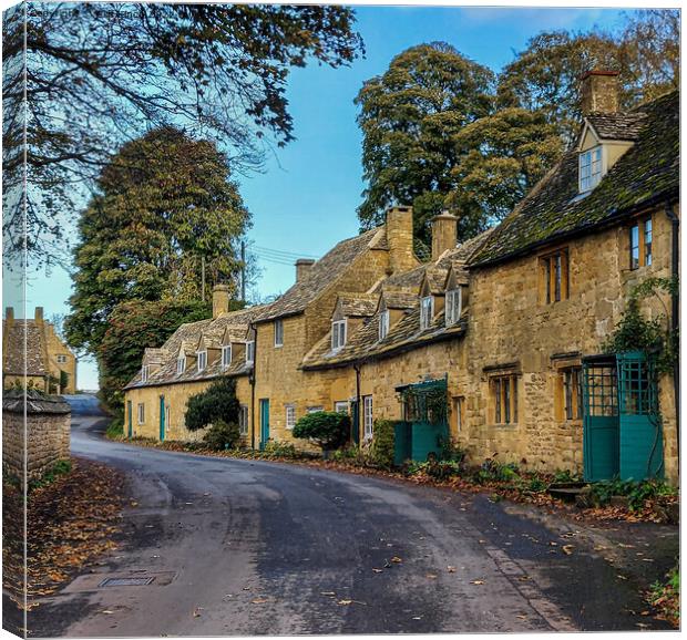 Snowshill Gloucestershire Canvas Print by Cliff Kinch