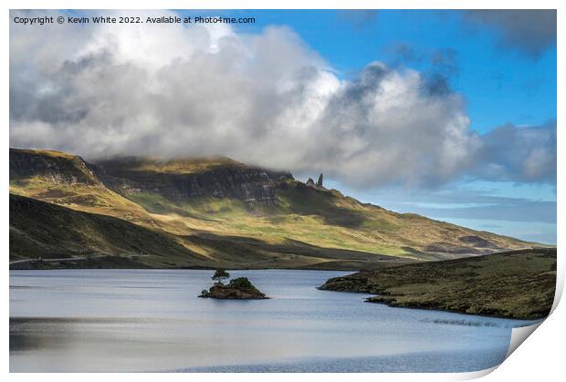 Magical Old Man of Storr on Isle of Skye Print by Kevin White