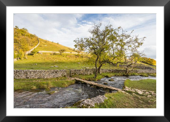 Bridge over Malham Beck Framed Mounted Print by Jason Wells