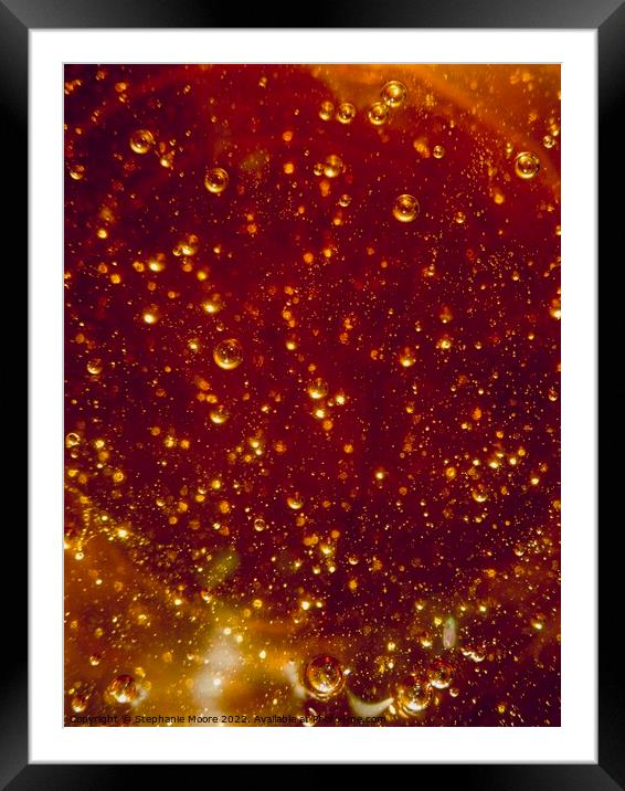 Deep Space Framed Mounted Print by Stephanie Moore