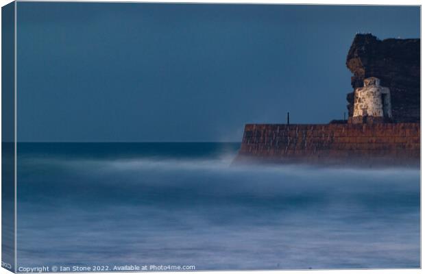 Portreath  Canvas Print by Ian Stone