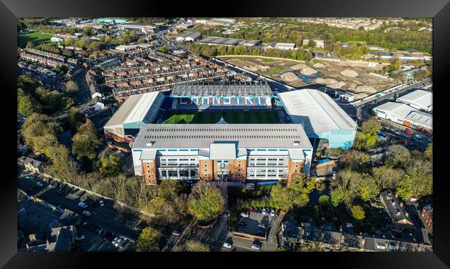 Hillsborough Stadium Framed Print by Apollo Aerial Photography
