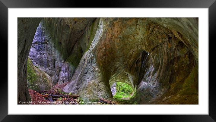 Cave portal panorama Framed Mounted Print by Ragnar Lothbrok