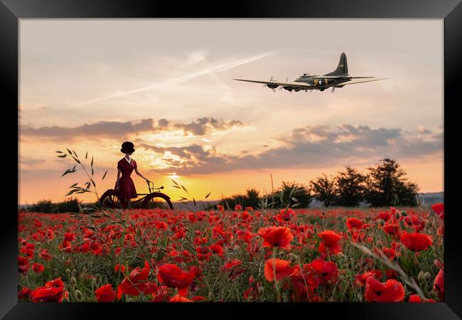 Farewell Bomber Boys Framed Print by J Biggadike