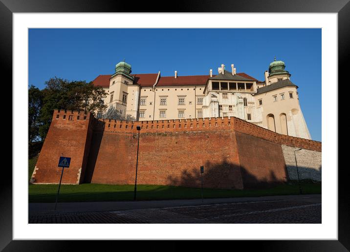 Wawel Royal Castle In City Of Krakow Framed Mounted Print by Artur Bogacki