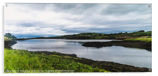Donegal, River Erne Ballyshannon  Acrylic by Margaret Ryan