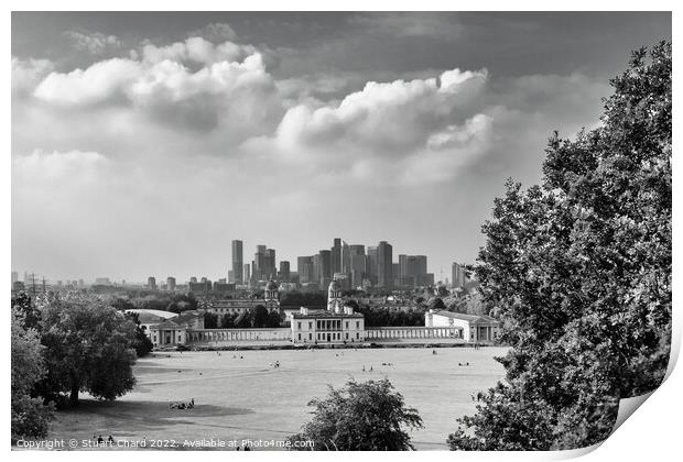 Greenwich Print by Travel and Pixels 