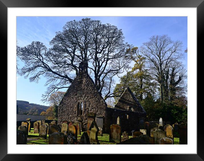 Alloway auld kirk, Alloway, Ayrshire. Framed Mounted Print by Allan Durward Photography