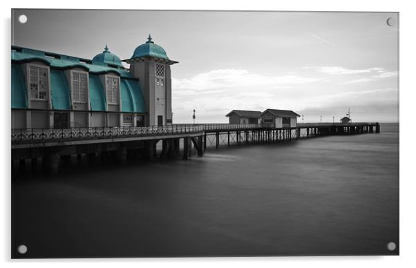 Penarth Pier Colour Pop Acrylic by Steve Purnell