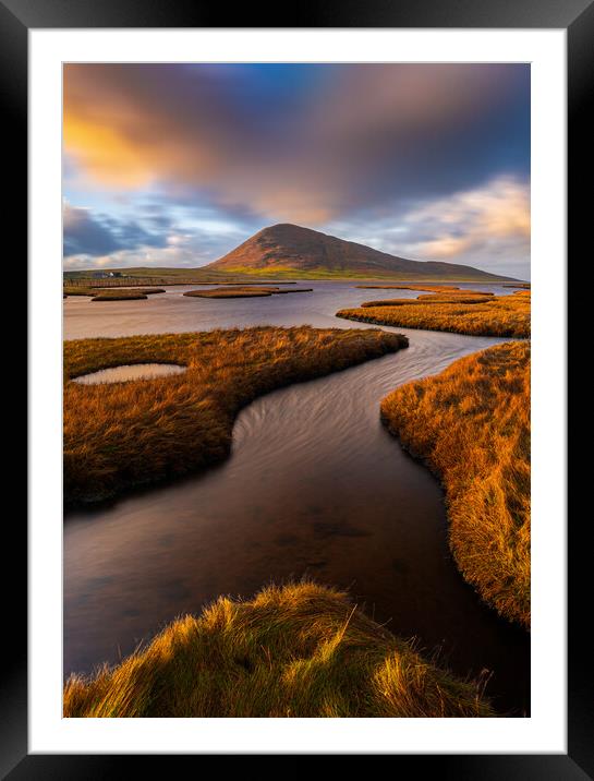 Isle of Harris Salt Flats Framed Mounted Print by John Finney