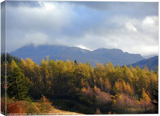 tyndrum scotland Canvas Print by dale rys (LP)